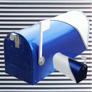Mailbox "BLUEWHITE"